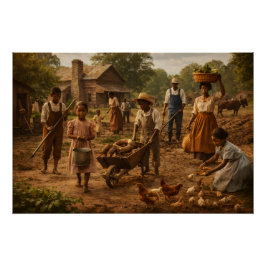 Black Farm Family Series 1 Perfect Poster