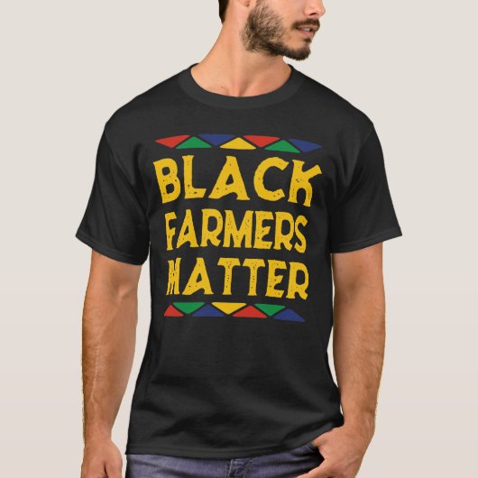 Black Farmers Matter Gift T-shirt (Voorkant)