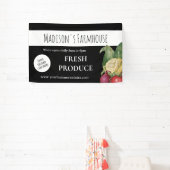Black Farmhouse Produce Boerderij Business Banner (Insitu)