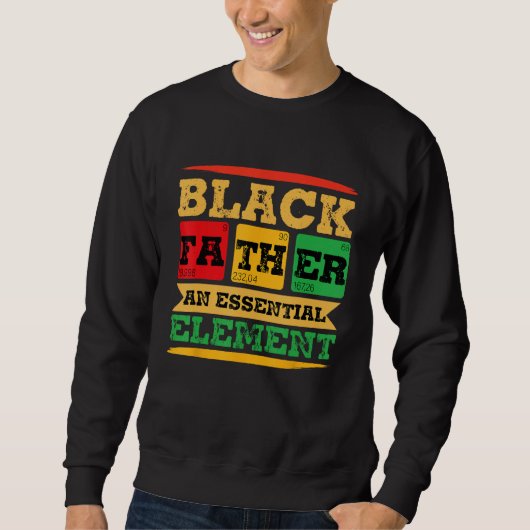Black Father Essential Element Father s Day  Black Trui (Voorkant)