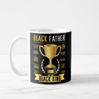 Black Father King Trophy Cup Afro Black Father Koffiemok