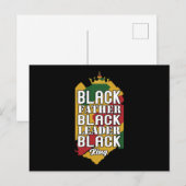 Black Father Leader Black King (3) Aankondigingskaart (Voorkant / Achterkant)