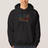 Black Father The Essential Element Father s Day  D Hoodie (Voorkant)