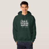 Black Fathers Matter Hoodie (Voorkant volledig)