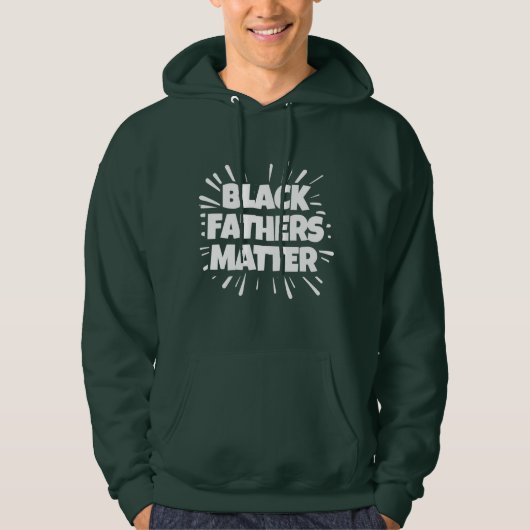 Black Fathers Matter Hoodie (Voorkant)
