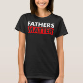 Black Fathers Matter Juneteenth Fathers Day T-shirt (Voorkant)