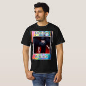 Black Feather Dream Anime T-shirt (Voorkant volledig)