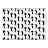 Black Feet Pattern (Voorkant Horizontaal)