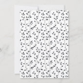 Black Film Happy New Year Photo Simple (Achterkant)