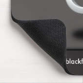 Black Finch Media Mousepad Muismat (Hoek)
