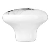 Black Fire II keramische Knob van kunstenaar C.L.  Keramische Knop (Zijkant)