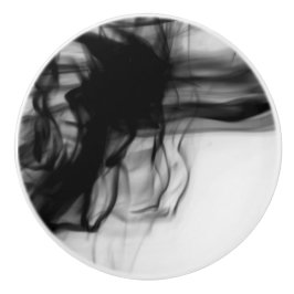 Black Fire II keramische Knob van kunstenaar C.L.  Knop