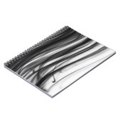 Black Fire III-laptop van artiest C.L. Bruin Notitieboek (Linkerzijde)