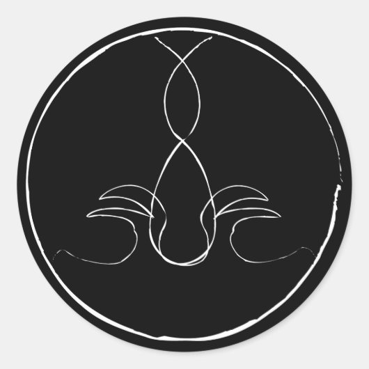 Black FireWater sticker (Voorkant)