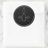 Black FireWater sticker (Tas)