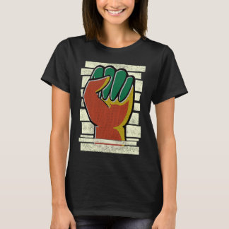 Black Fis African Pride Black History Mon T-shirt