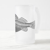 Black Fish-Vaderdag Matglas Bierpul (Voorkant rechts)