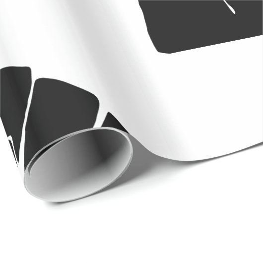 Black Fist Raised — Resistance Protest Cadeaupapier (Rol Hoek)