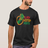 Black Fist Shirt African American Pride Black Hist (Voorkant)