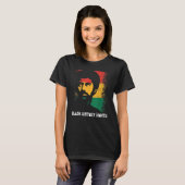 Black Fist Shirt African American Pride Black Hist (Voorkant volledig)