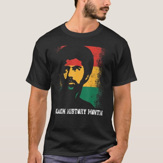 Black Fist Shirt African Pride Black Hist (Voorkant)