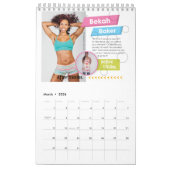 Black Fitness Women Dream Body Agenda Kalender (Mar 2026)