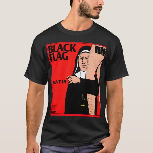 Black Flag Rockband T-shirt (Voorkant)