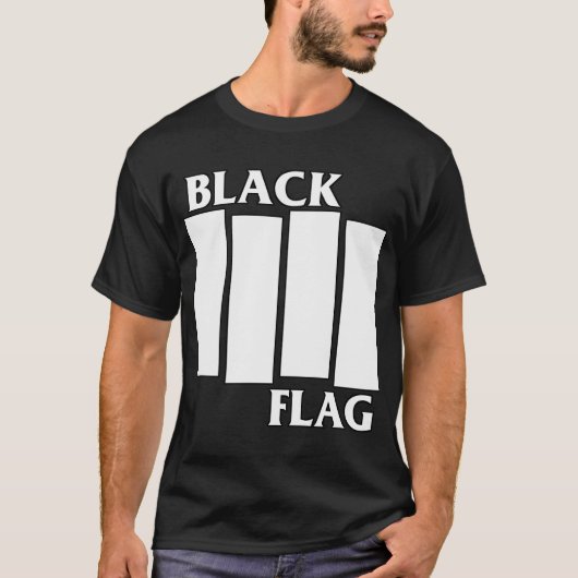 Black Flag Rockband T-shirt (Voorkant)