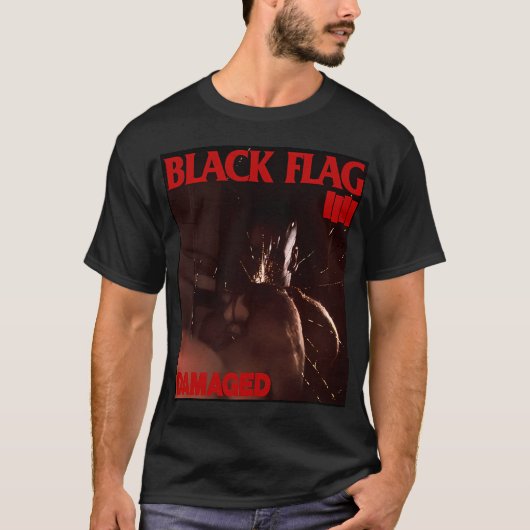 Black Flag Rockband T-shirt (Voorkant)