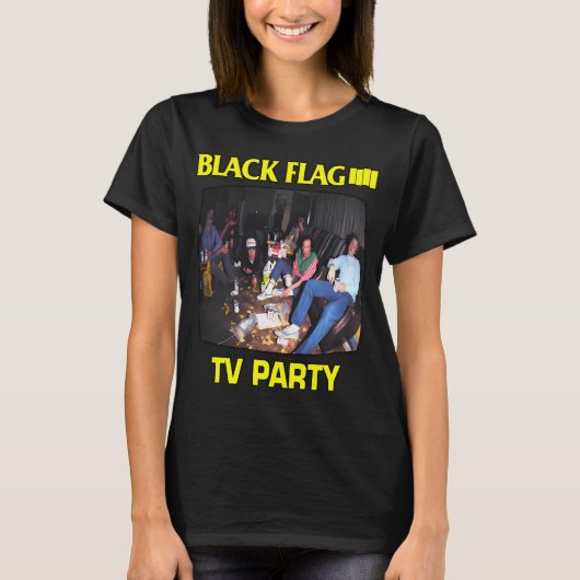 Black Flag Rockband T-shirt (Voorkant)