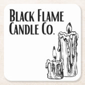 Black Flame Candle Co. Onderzetter (Voorkant)