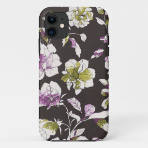 Black Floral Case-Mate iPhone Case