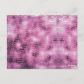 Black floral happy moederdag Briefkaart (Achterkant)