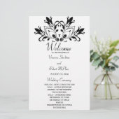 Black Floral Mandala (Staand voorkant)