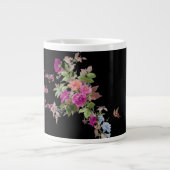 Black Floral Specialty Mok (Voorkant)