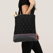 Black Floral Tote Bag (Dichtbij)