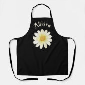 Black Floral Women's Name Schort (Voorkant)