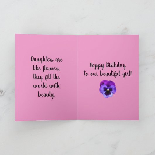 Black Flower Afro-Amerikaanse verjaardag Kaart