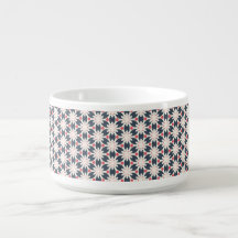Black Flowers and Pink Spots Pattern