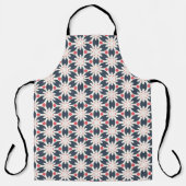 Black Flowers and Pink Spots Pattern Schort (Voorkant)