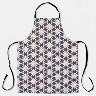 Black Flowers and Pink Spots Pattern Schort
