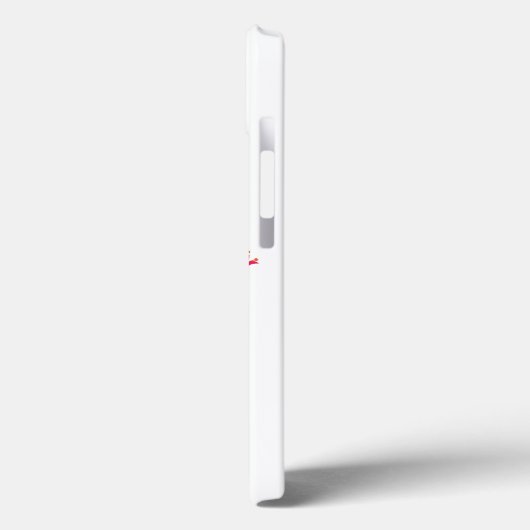 Black Fluffy Cat met bloemen Case-Mate iPhone Case (Achterkant / Links)