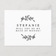 Black Foliage Wreath zal je mijn dienstmeisje zijn