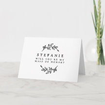 Black Foliage Wreath zal je mijn dienstmeisje zijn