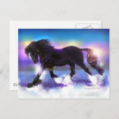 Black Foot Shire Briefkaart (Voorkant / Achterkant)