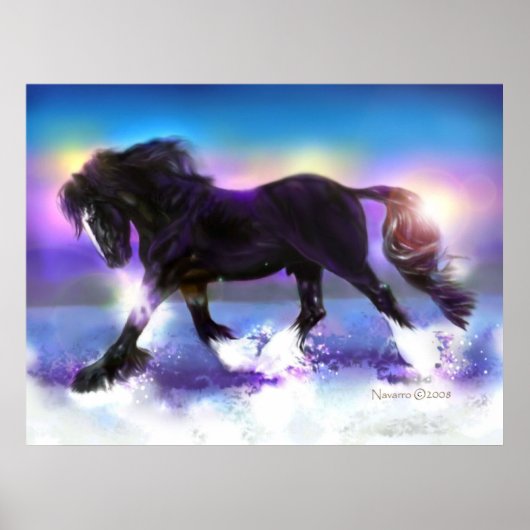 Black Foot Shire Poster (Voorkant)