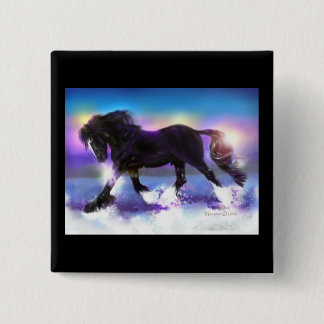 Black Foot Shire Vierkante Button 5,1 Cm