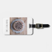 Black Forest Cake Gateau voor snoepmakers Bagagelabel (Voorkant horizontaal)