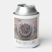 Black Forest Cake Gateau voor snoepmakers Blikjeskoeler (Blikje Voorkant)