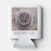 Black Forest Cake Gateau voor snoepmakers Blikjeskoeler (Achterkant)